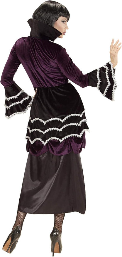 Widmann - Gothic vampire costume, dress, Halloween, carnival, theme party