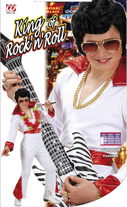 Widmann Children's Costume King of Rock 'n' Roll 140