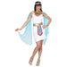 Ladies Egyptian Queen Costume Extra Large UK 18-20 for Ancient Egypt Fancy Dress
