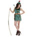 Ladies Robin of Sherwood Girl Costume Medium UK 10-12 for Robin Hood Fancy Dress