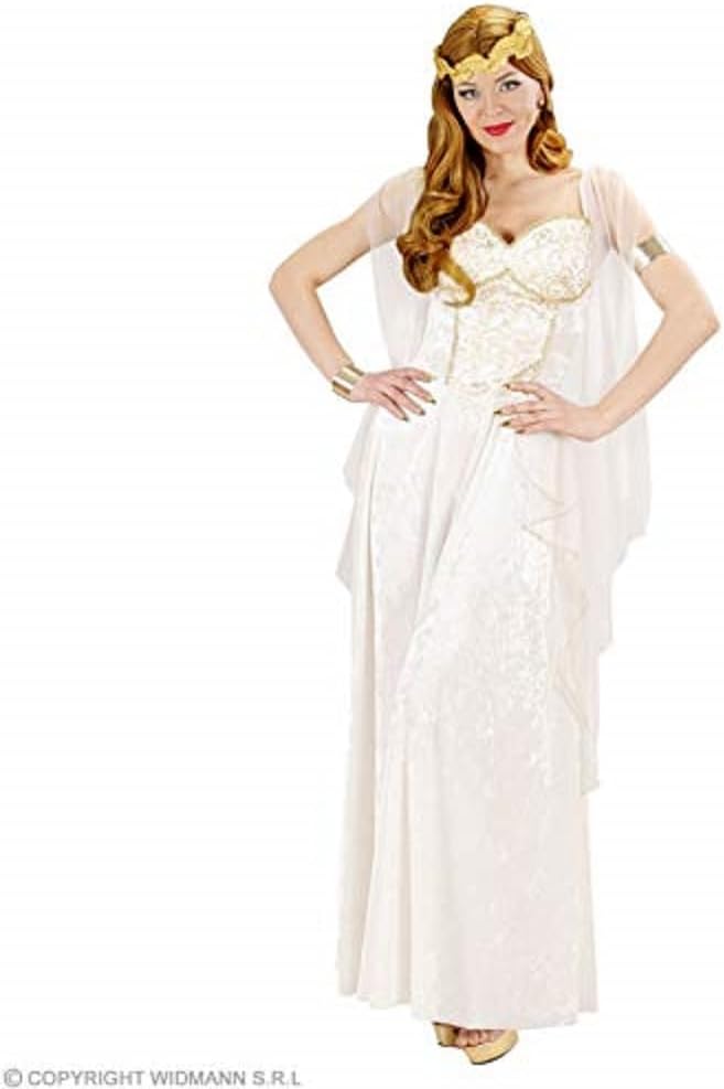 Widmann - Kostüm griechische Göttin, Kleid mit Schleier, Lorbeerkranz, Karneval, Mottoparty 38