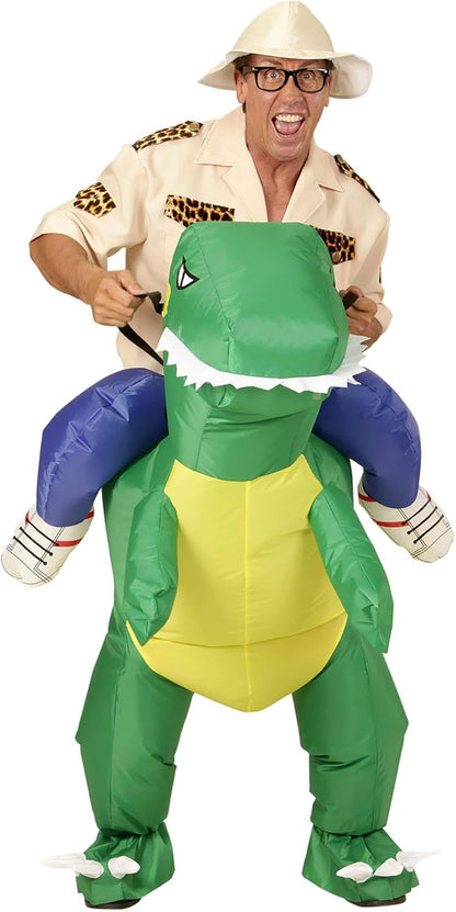 Widmann Airblown Inflatable Dinosaur Suit - Adult