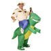 Widmann Airblown Inflatable Dinosaur Suit - Adult
