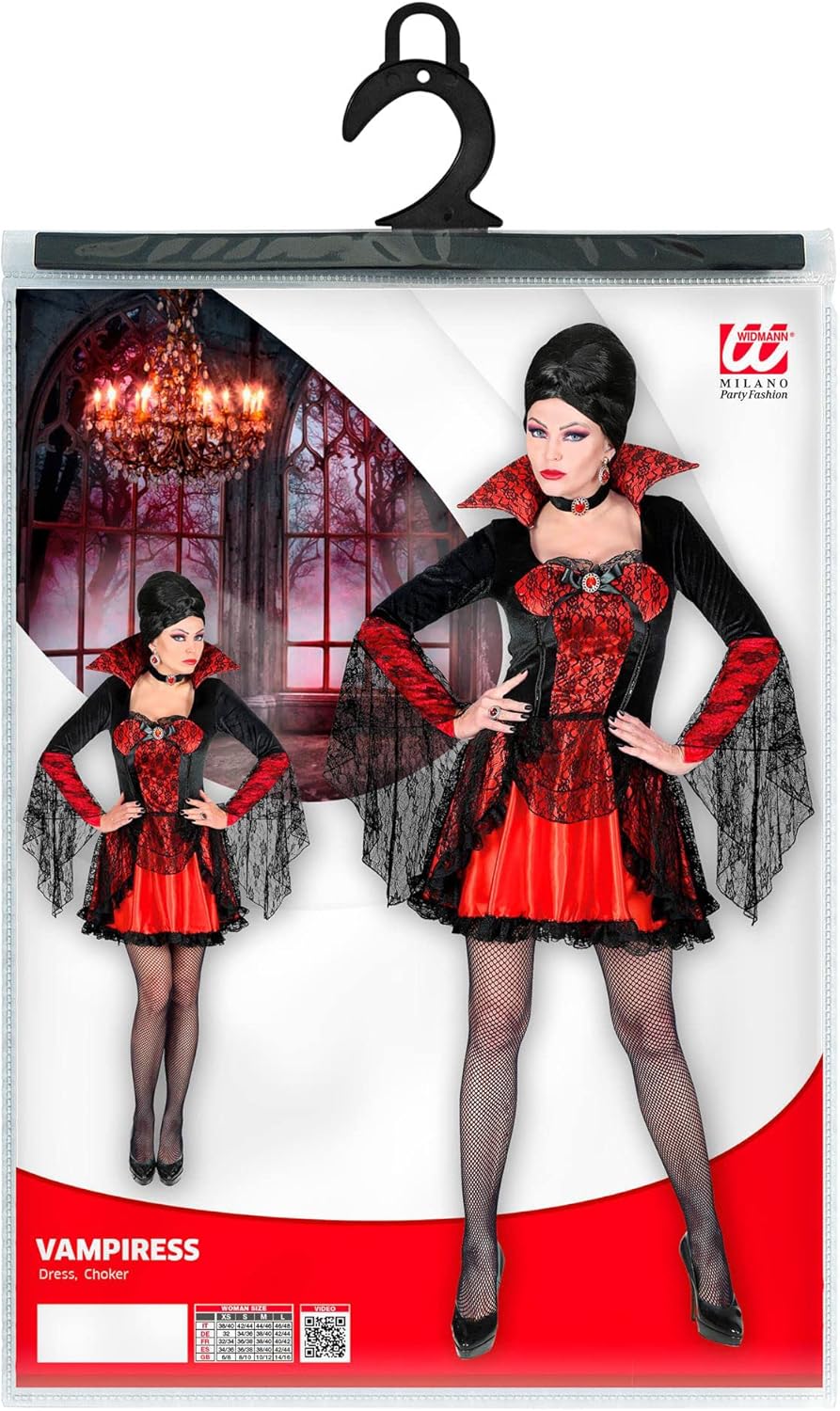 "VAMPIRESS" (dress, choker) - (L)