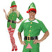 Santas Little Helper Elf Costume Medium for Father Christmas Fancy Dress