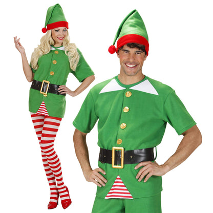 Santas Little Helper Elf Costume Medium for Father Christmas Fancy Dress