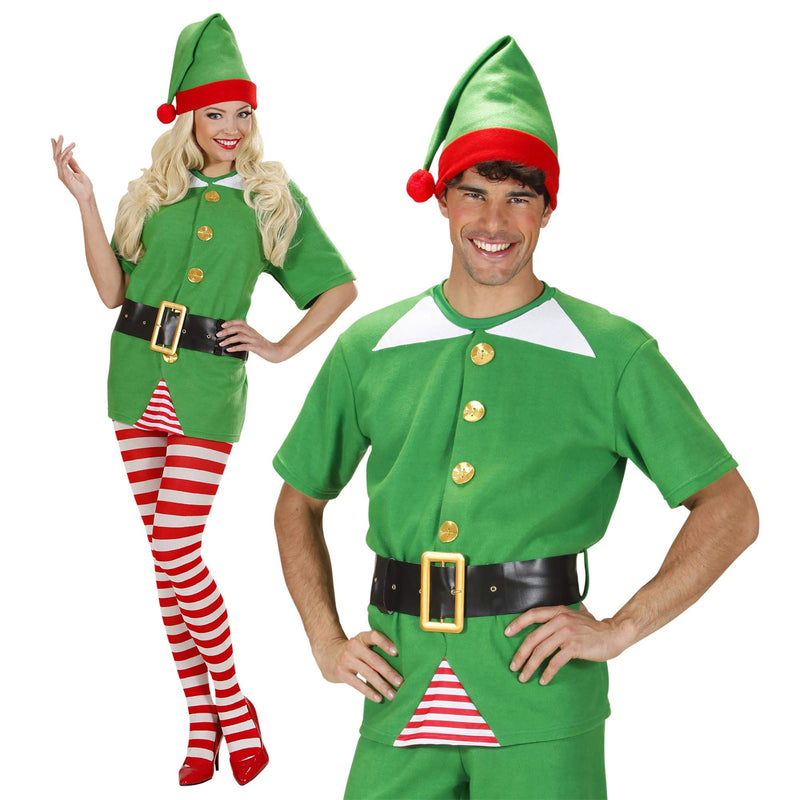 Santas Little Helper Elf Costume Medium for Father Christmas Fancy Dress