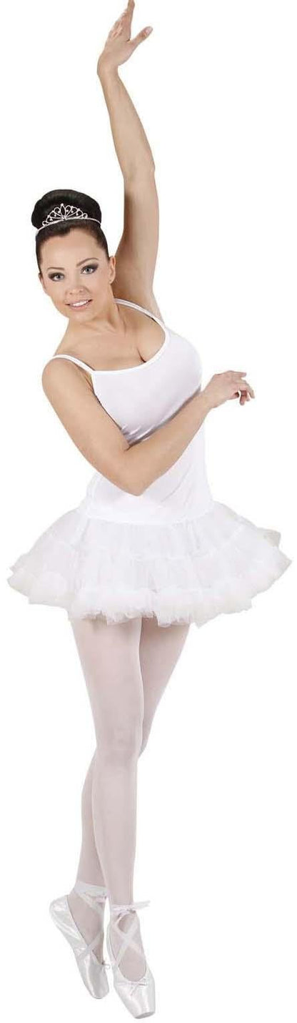 Ladies Prima Ballerina - White Costume Small UK 8-10 for Olympic Sports Fancy Dress
