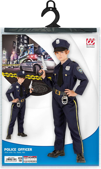Children's Policeman Costume Large 11-13 yrs (158cm) for Cop Fancy Dress