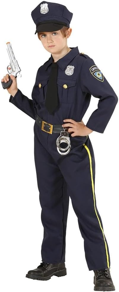 Children's Policeman Costume Large 11-13 yrs (158cm) for Cop Fancy Dress