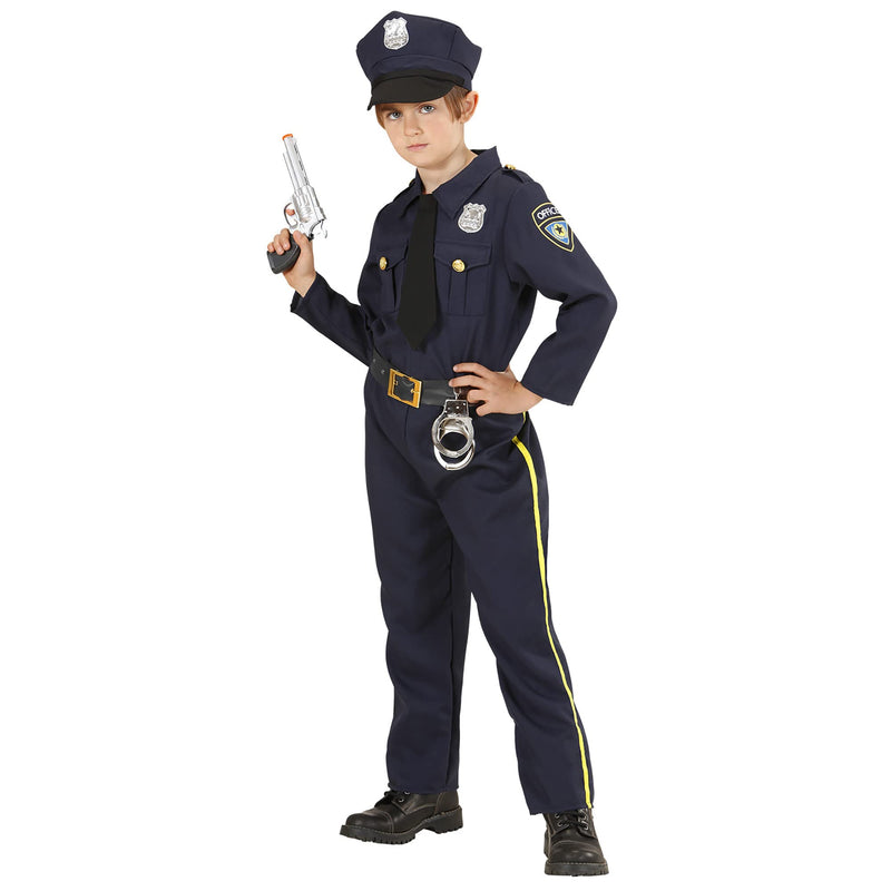 Children's Policeman Costume Large 11-13 yrs (158cm) for Cop Fancy Dress