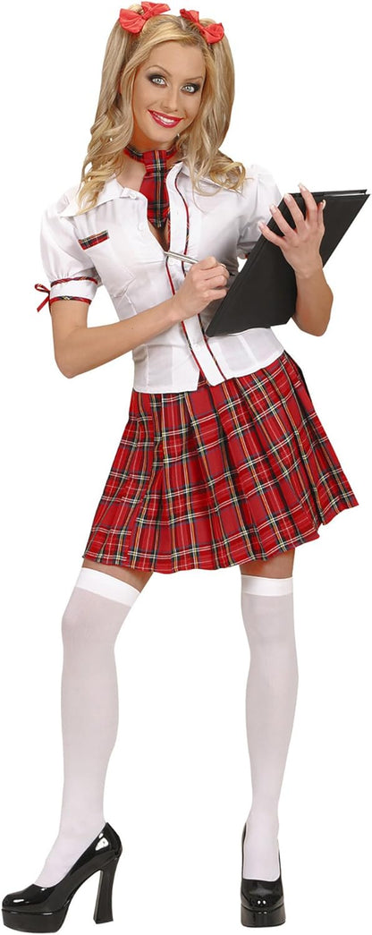 Ladies School Girl Costume Small UK 8-10 for Eton Cambridge School Fancy Dress