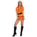 Widmann - Kostüm Häftling, Kleid, Gürtel, Knasti, Gefangene, Faschingskostüme, Karneval One Size