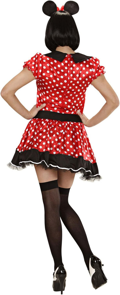 Ladies Mouse Girl Costume Large UK 14-16 for Animal Jungle Farm Fancy Dress Frauen: 40-42