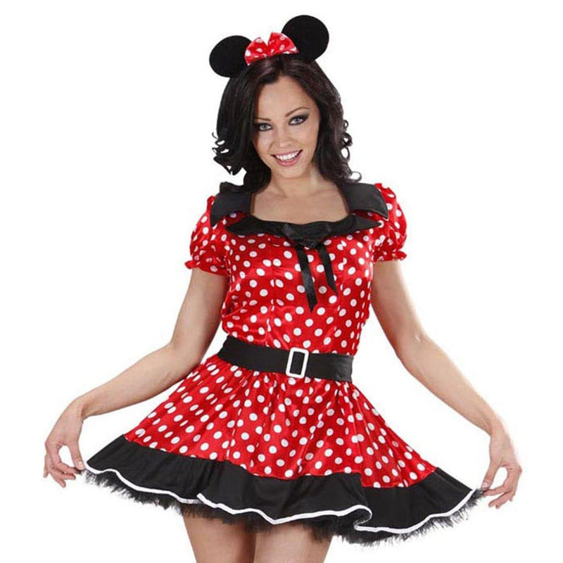 Ladies Mouse Girl Costume Extra Large UK 18-20 for Animal Jungle Farm Fancy Dress XL