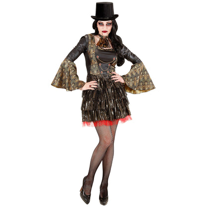 Widmann - Kostüm Vampir, Kleid, Gothic, gotische Vampirin, Faschingskostüme, Halloween Size 10-12, Ladies -> Size 10-12