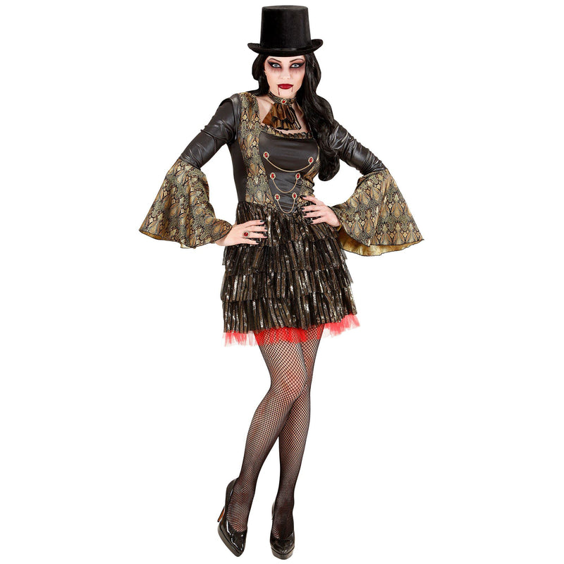 Widmann - Kostüm Vampir, Kleid, Gothic, gotische Vampirin, Faschingskostüme, Halloween Size 10-12, Ladies -> Size 10-12