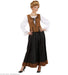 Ladies Peasant Girl Costume Small UK 8-10 for Medieval Royalty Fancy Dress