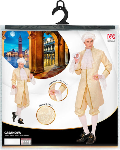 Casanova Costume Extra Large for Medieval Royalty Middle Ages Fancy Dress