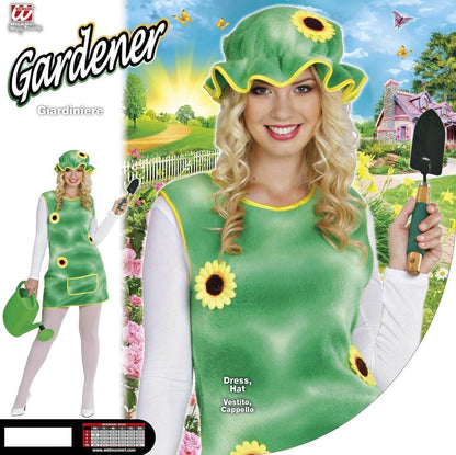 "GARDEN" (dress, hat) - (XL)