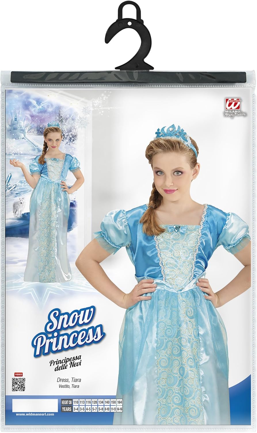 Widmann - Children's Snow Princess Costume 104