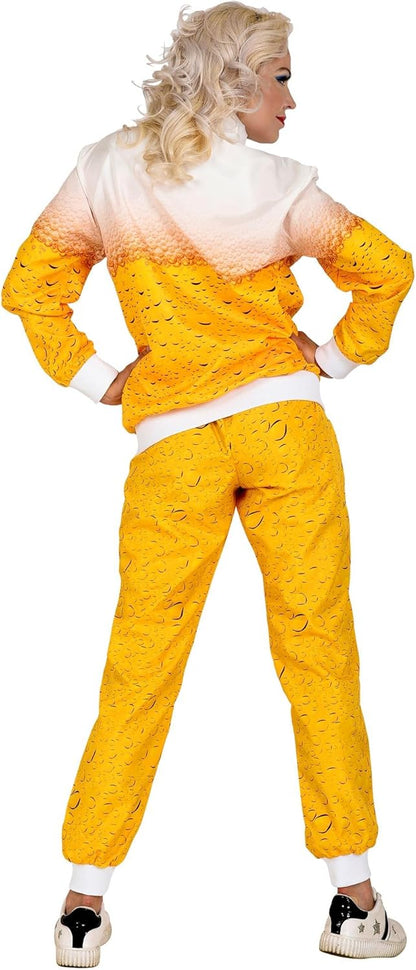 WIDMANN – Adult Costume 80s Tracksuit, Beer, Jogging Suit, Bad Taste Party, Carnival, Ballermann 3XL