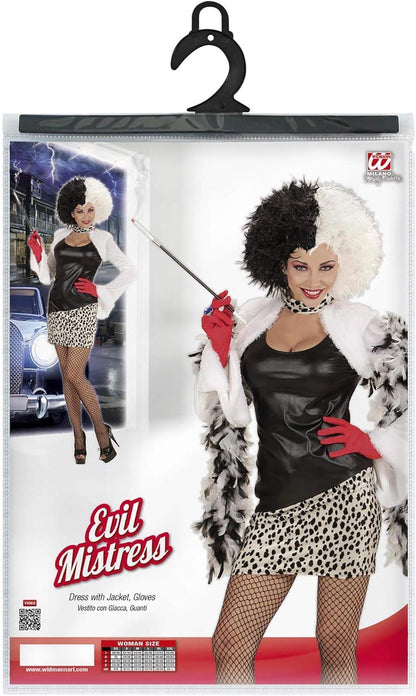 "EVIL MISTRESS" (dress with jacket, gloves) - (L)