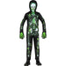 Widmann - Kinderkostüm Toxic-Skelett, 2-teilig, Totenkopf, Knochen, Kostüm, Verkleidung, Mottoparty, Karneval, Halloween 158
