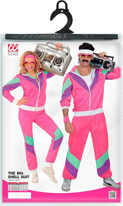 WIDMANN - Adult Costume 80s Tracksuit