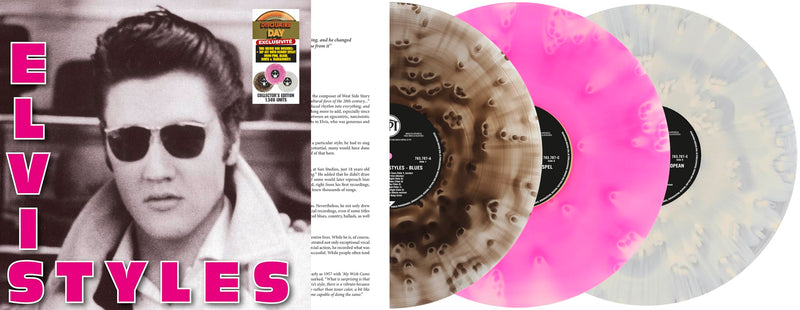 ELVIS STYLES (COLOURED VINYL) (RSD 2024) (3LP)
