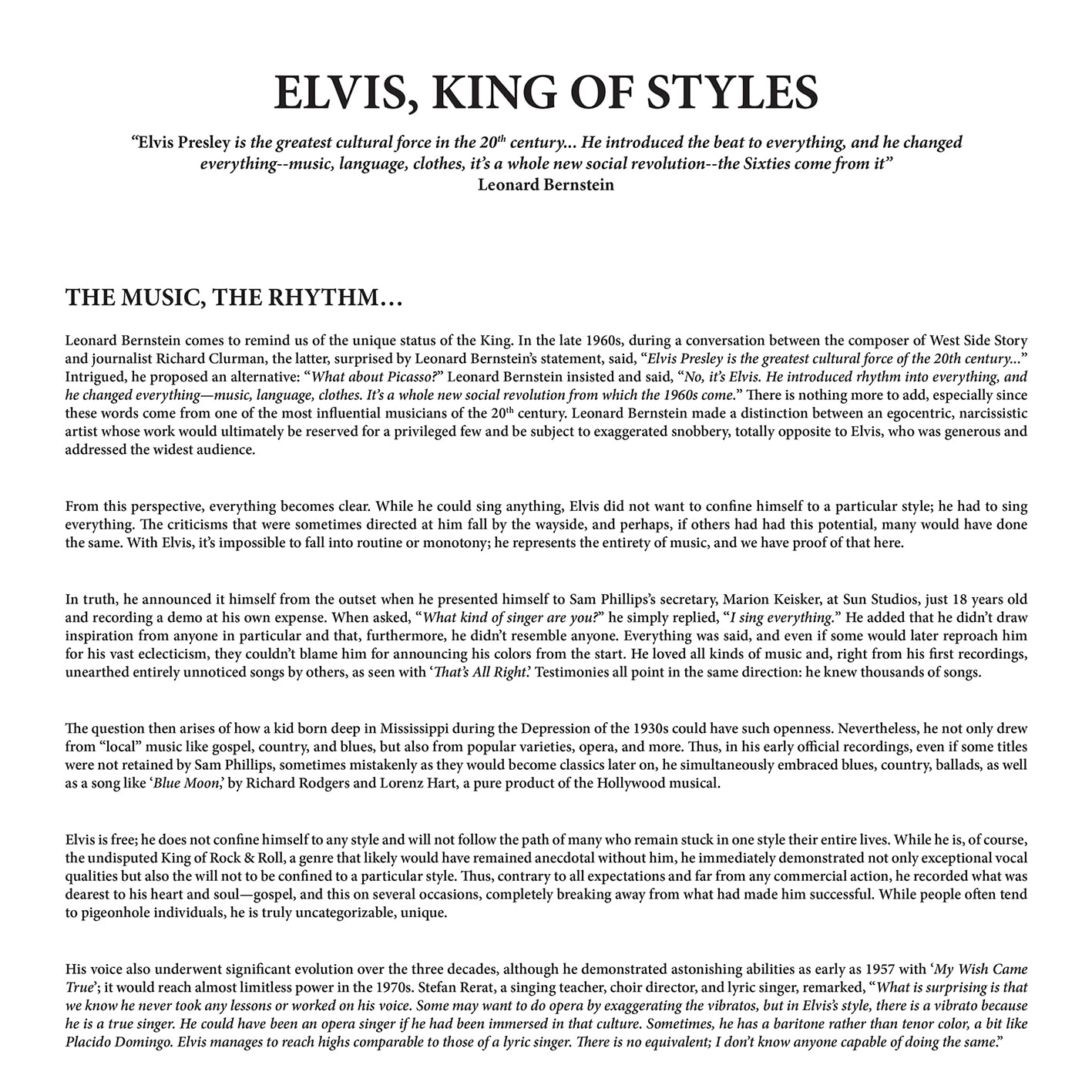 ELVIS STYLES (COLOURED VINYL) (RSD 2024) (3LP)