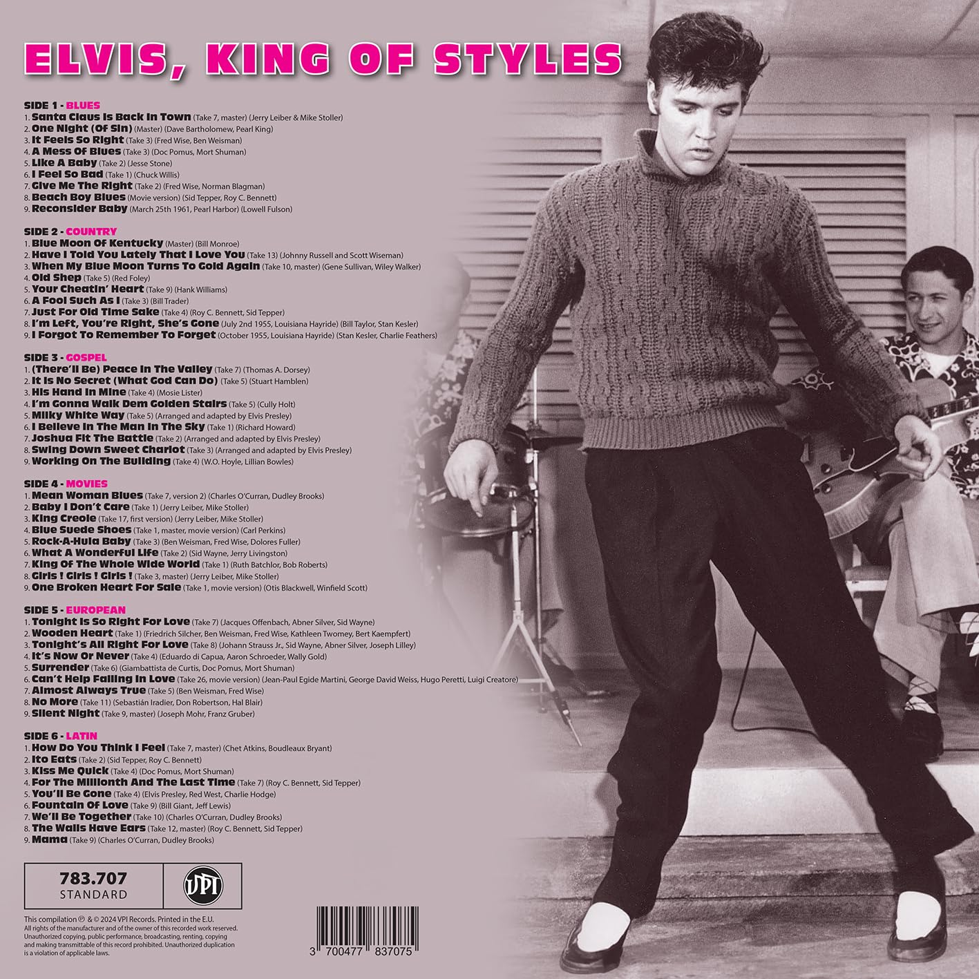 ELVIS STYLES (COLOURED VINYL) (RSD 2024) (3LP)