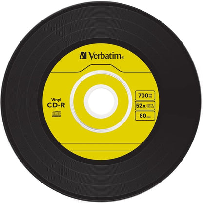 Verbatim 43426 52x Vinyl CD-R - Slim Case 10 Pack