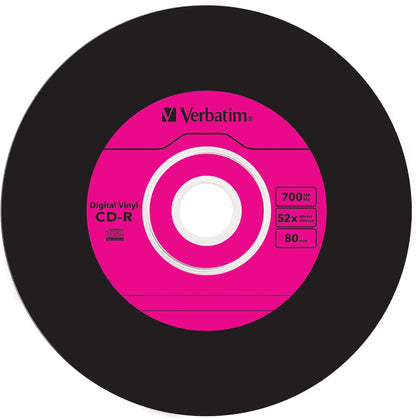 Verbatim 43426 52x Vinyl CD-R - Slim Case 10 Pack
