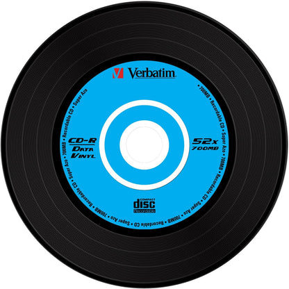 Verbatim 43426 52x Vinyl CD-R - Slim Case 10 Pack