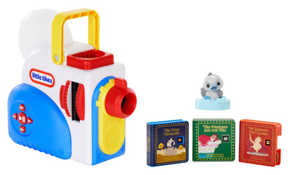 Little Tikes Story Dream Machine Starter Pack with 3 Classic Fairytale Stories - Light, Sound, and Audio Projector for Kids - Includes 3 Stories and 1 Character - For Kids Ages 3+ Years