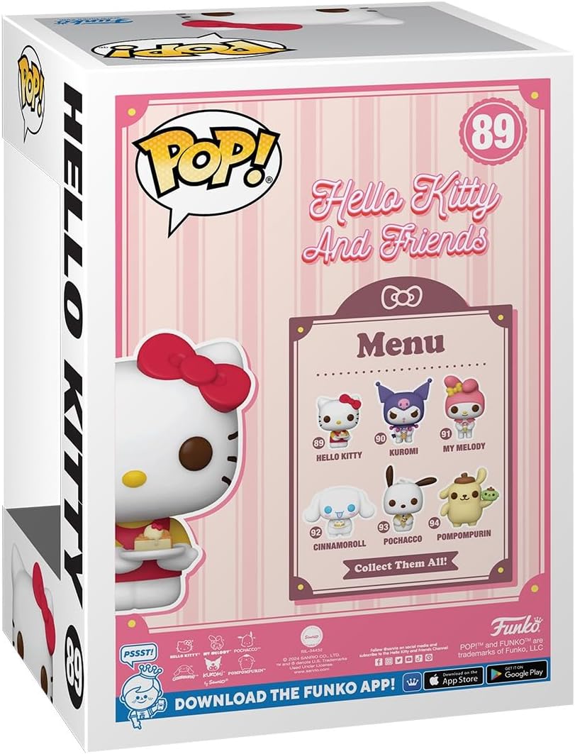 Funko Pop! Sanrio: HK - Hello Kitty - Collectable Vinyl Figure - Gift Idea - Official Merchandise - Toys for Kids & Adults - Cartoons Fans - Model Figure for Collectors and Display