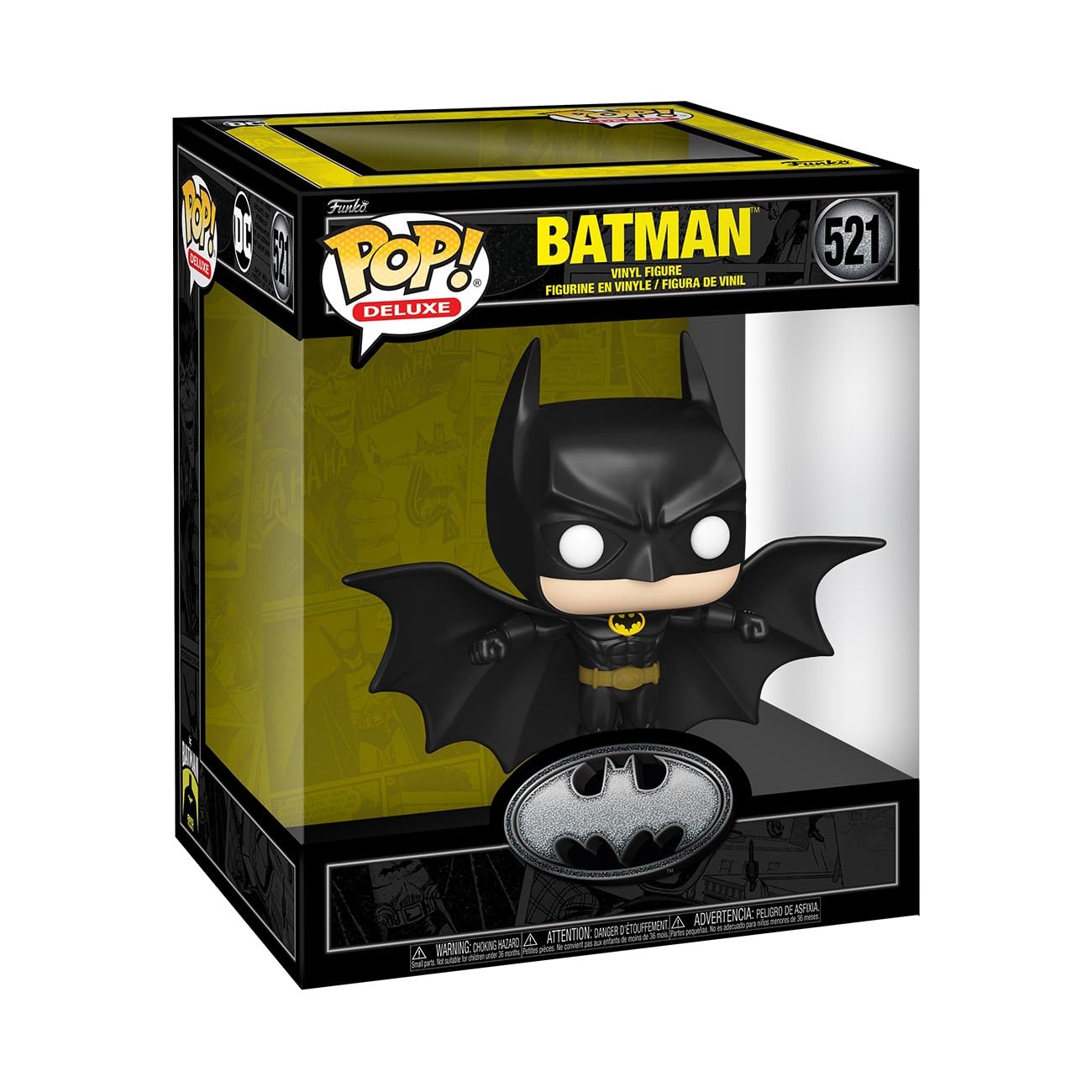 Funko Pop! Deluxe: BM 85th - Batman Soaring - Batman 1989 - Collectable Vinyl Figure - Gift Idea - Official Merchandise - Toys for Kids & Adults - Movies Fans - Model Figure for Collectors