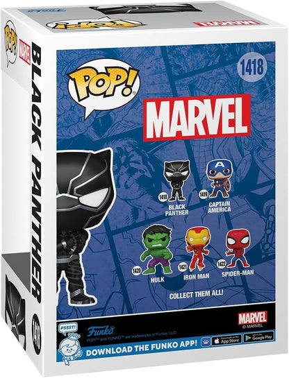 Funko Pop! Marvel: Marvel NC - Black Panther - Marvel Comics - Collectable Vinyl Figure - Gift Idea - Official Merchandise - Toys for Kids & Adults - Comic Books Fans - Model Figure for Collectors
