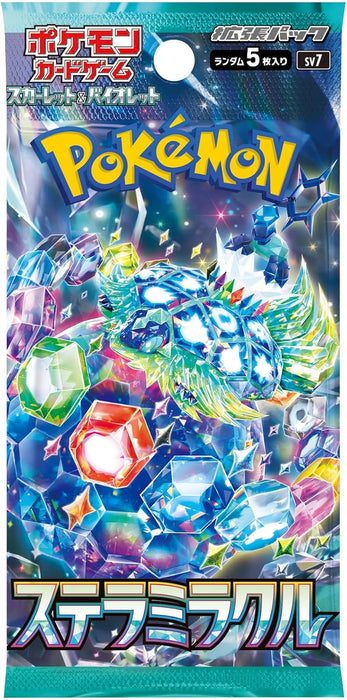 Pokémon Card Game Stellar Miracle Box Scarlet & Violet Bustine di espansione (lingua italiana non garantita