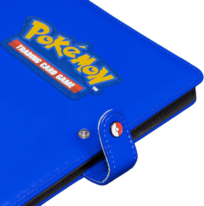 Ultra Pro - Premium Pokémon 4-Pocket Snap Binder, Sleek Premium Secure Protective Card Holder Display Binder for Pokémon Collectors Stylish Storage Solution
