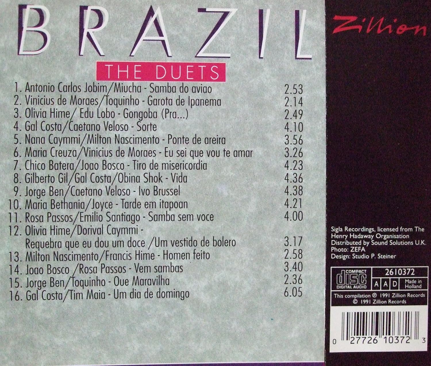 V/A - Brazil - The Duets