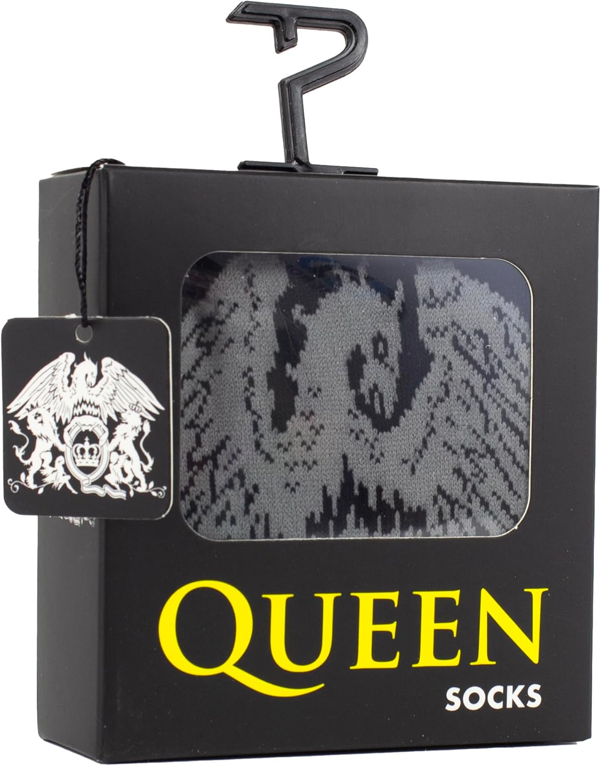 Perri's Leathers Queen Gift Box, 001, O, Mens Socks, Black, 10