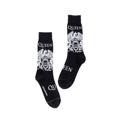 Perri's Leathers Queen Gift Box, 001, O, Mens Socks, Black, 10