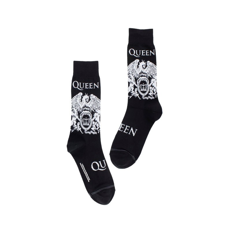 Perri's Leathers Queen Gift Box, 001, O, Mens Socks, Black, 10