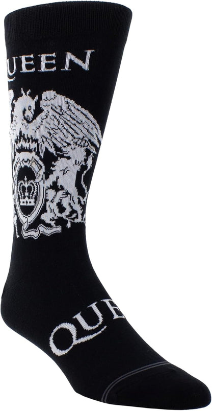 Perri's Leathers Queen Gift Box, 001, O, Mens Socks, Black, 10