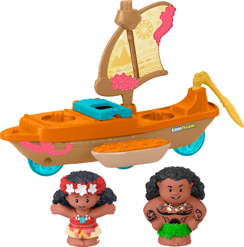 Fisher-Price Little People Disney Princess Moana & Maui's Canoe