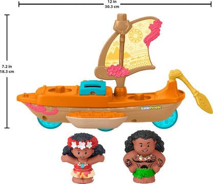 Fisher-Price Little People Disney Princess Moana & Maui's Canoe