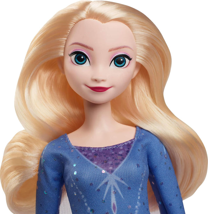 Mattel Disney Frozen Elsa Fashion Doll & Accessories, Ice-Skating Look with Removeable Dress & Skates Plus 1 Pair of Shoes, Inspired by Frozen: Winter Festival, JBG53