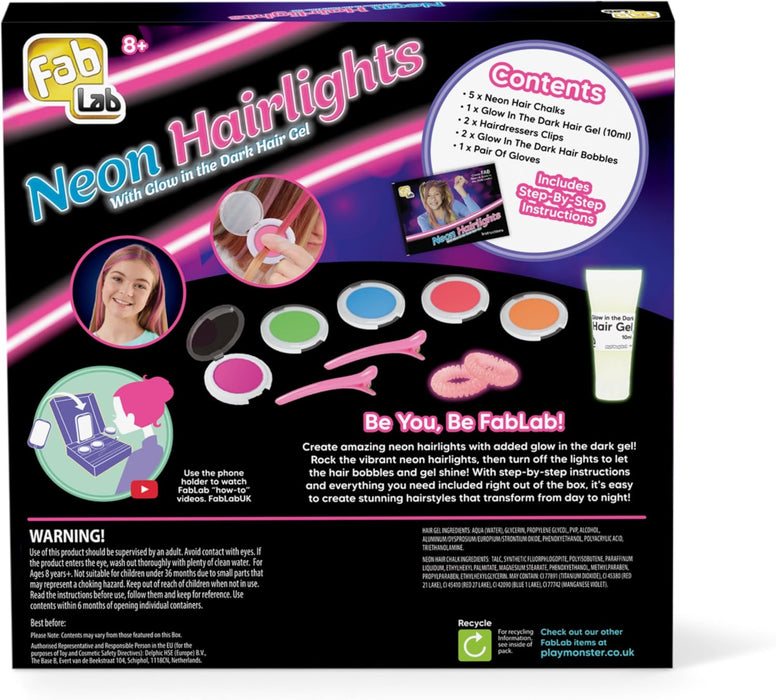FabLab 24718 Neon Hairlights, Multi